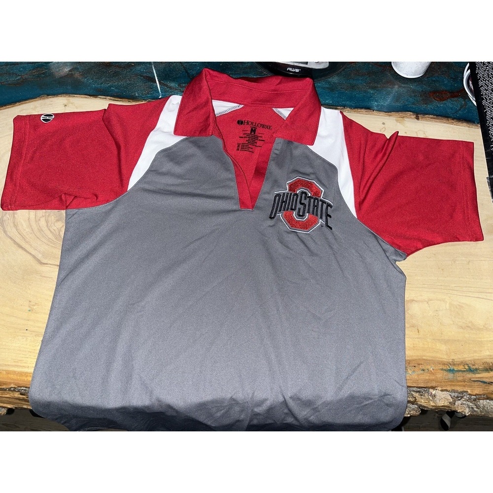 Ohio State University Buckeyes Staff Polo Woman's (Size 2XL)